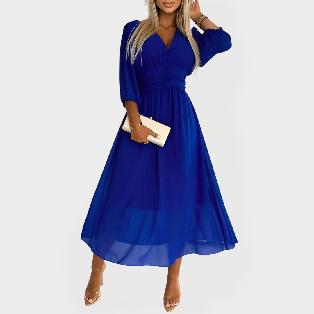 Virág | Légies midi ruha nőies elegancia