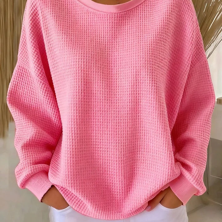 Nova | Klasszikus pamut pulóver