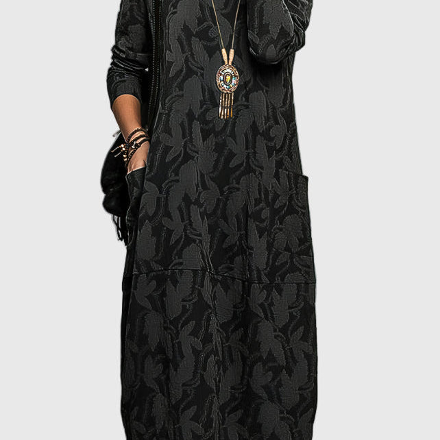 Dina | Elegáns és kényelmes téli ruha