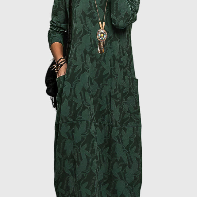 Dina | Elegáns és kényelmes téli ruha