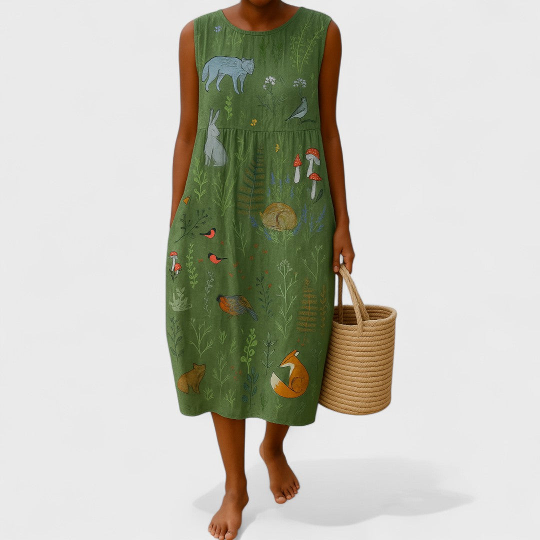 Alena | Elegáns nyári női ruha