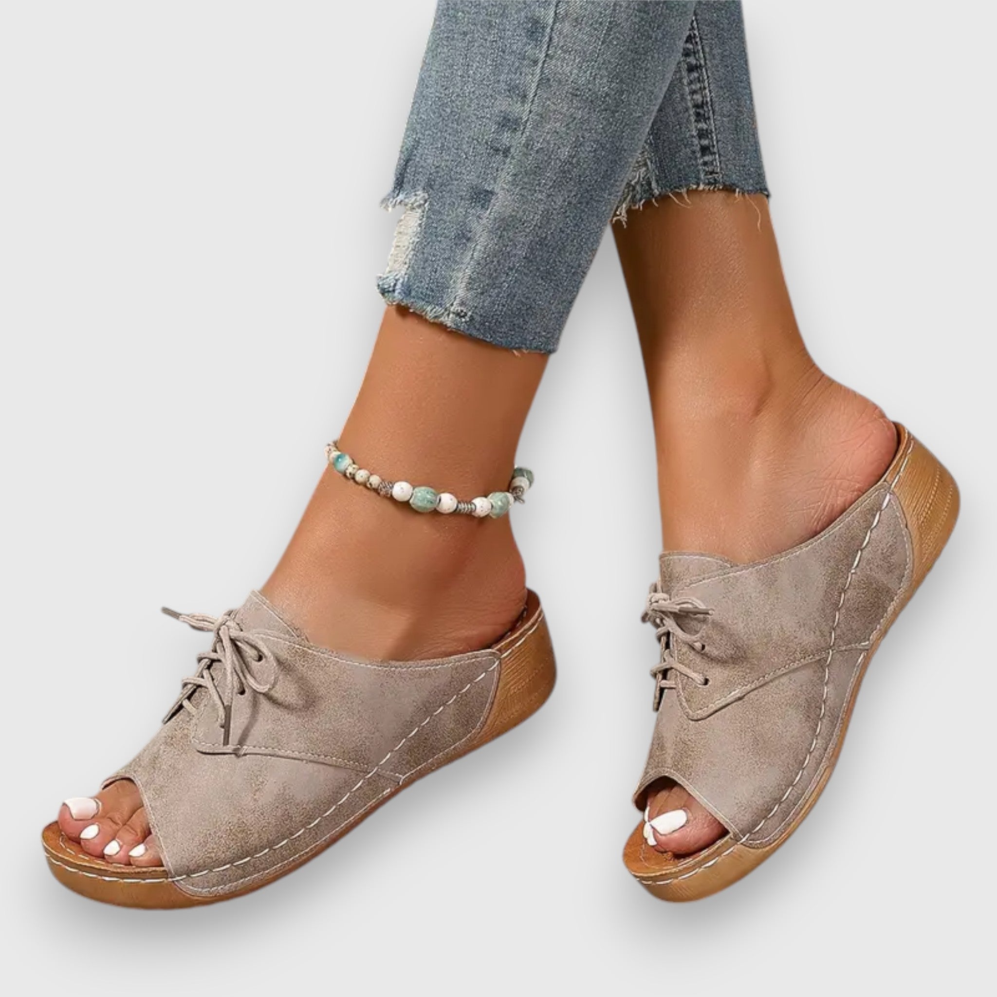 Saszkia | Vintage stílusú kényelmes szandál