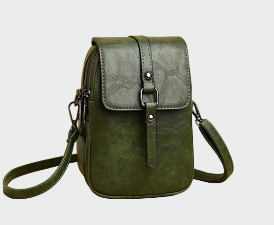 Virág | Kicsi fekete elegáns válltáska