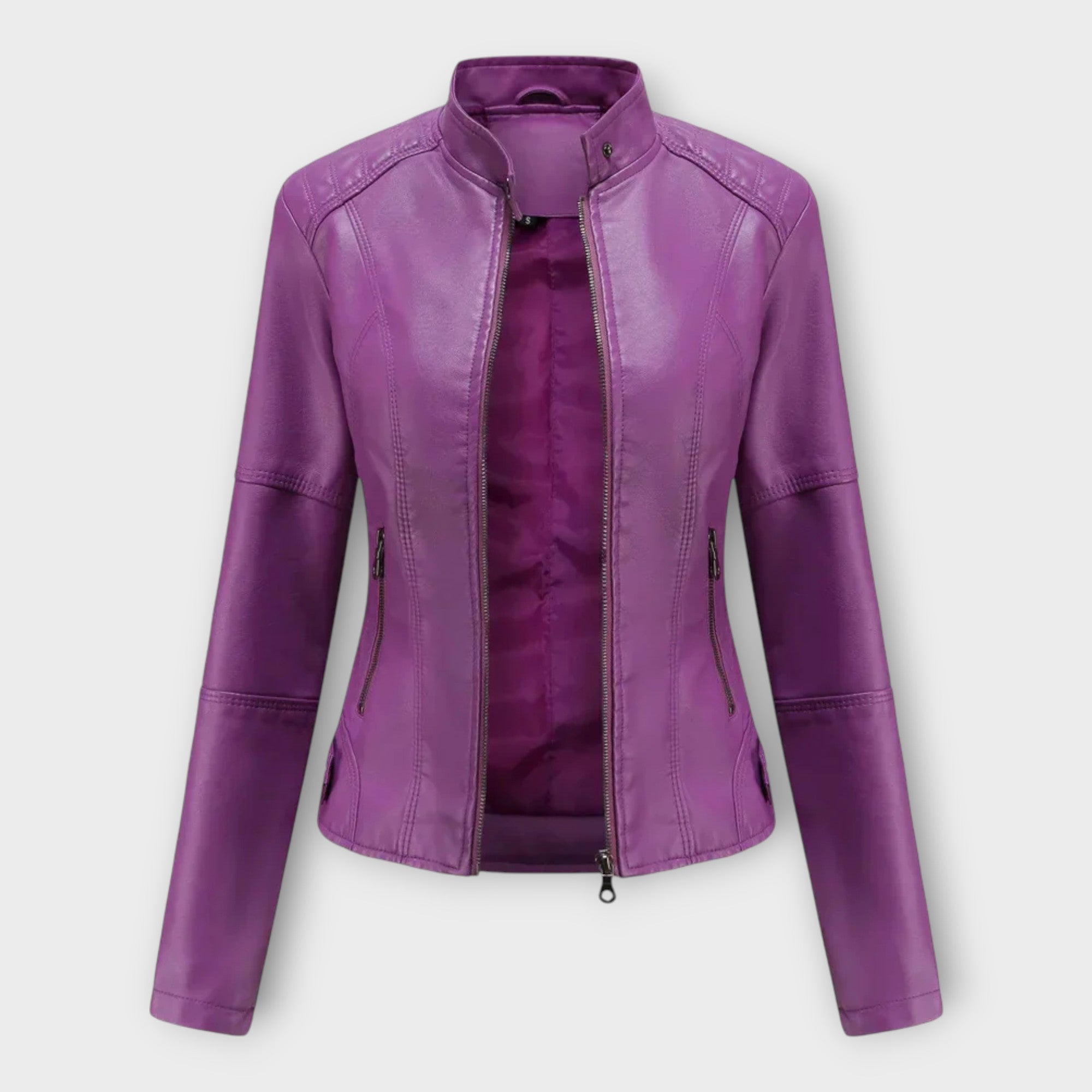 Nóra | Elegáns bőrkabát minden alkalomra