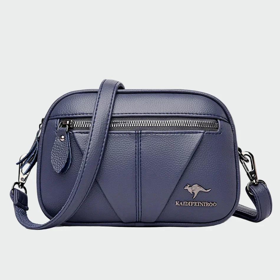 Dóra | Fekete öko bőr női táska