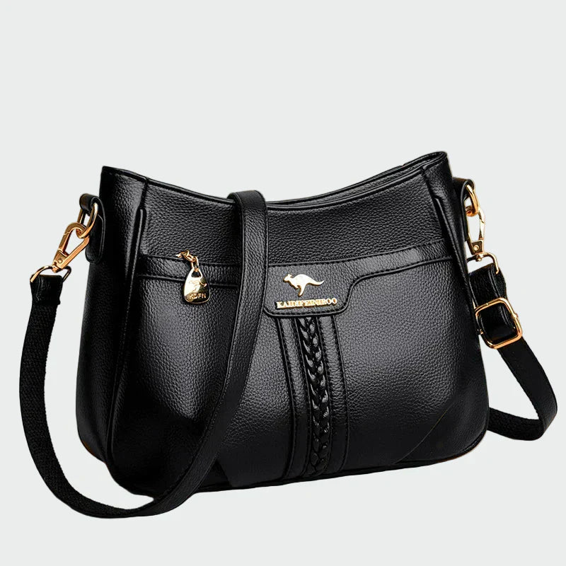 Petra | Elegáns fekete női válltáska