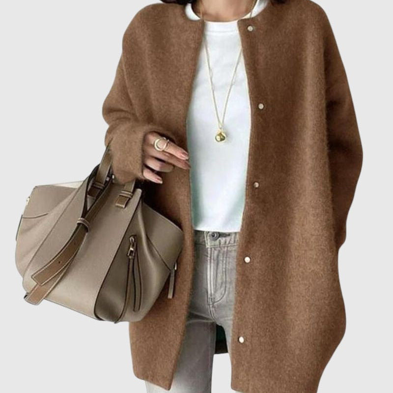 Juli | Puha hosszított kardigán gombokkal