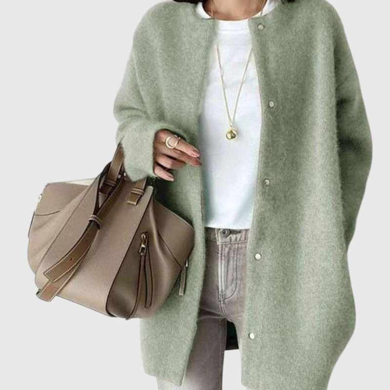 Juli | Puha hosszított kardigán gombokkal