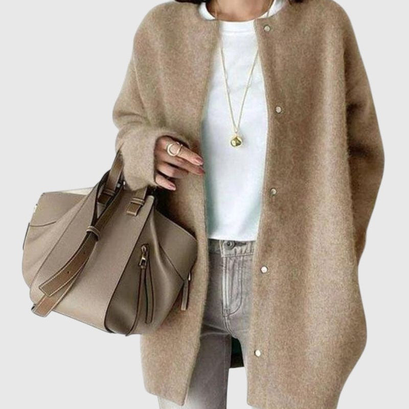 Juli | Puha hosszított kardigán gombokkal