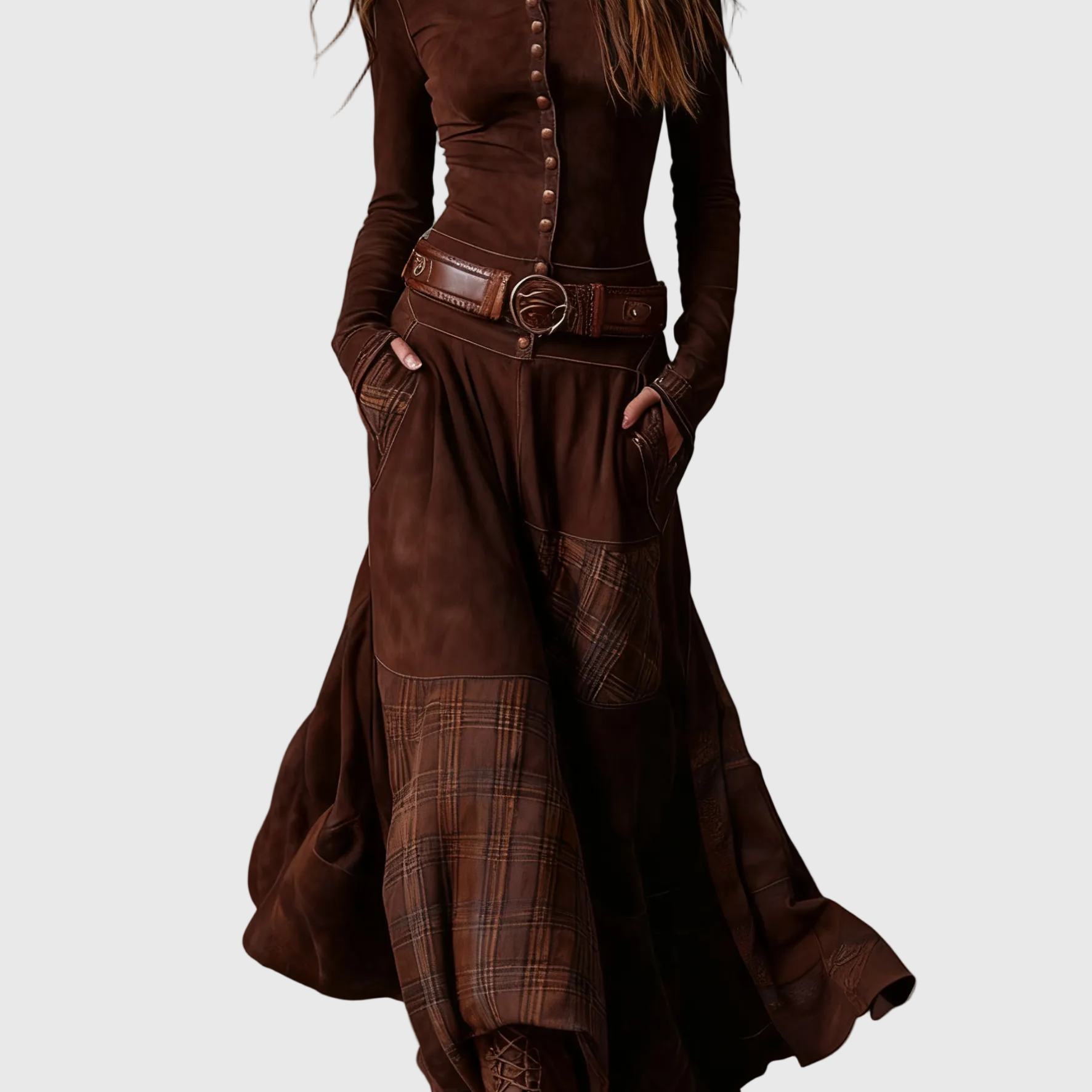 Isabelle | Vintage bohémi elegáns ruha