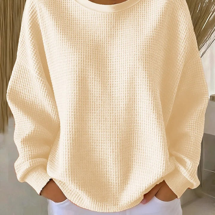 Nova | Klasszikus pamut pulóver