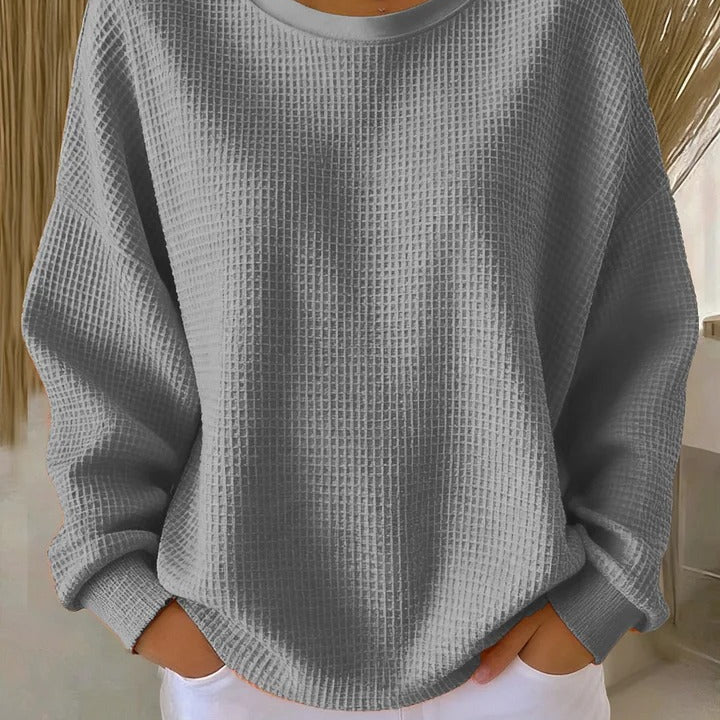 Nova | Klasszikus pamut pulóver