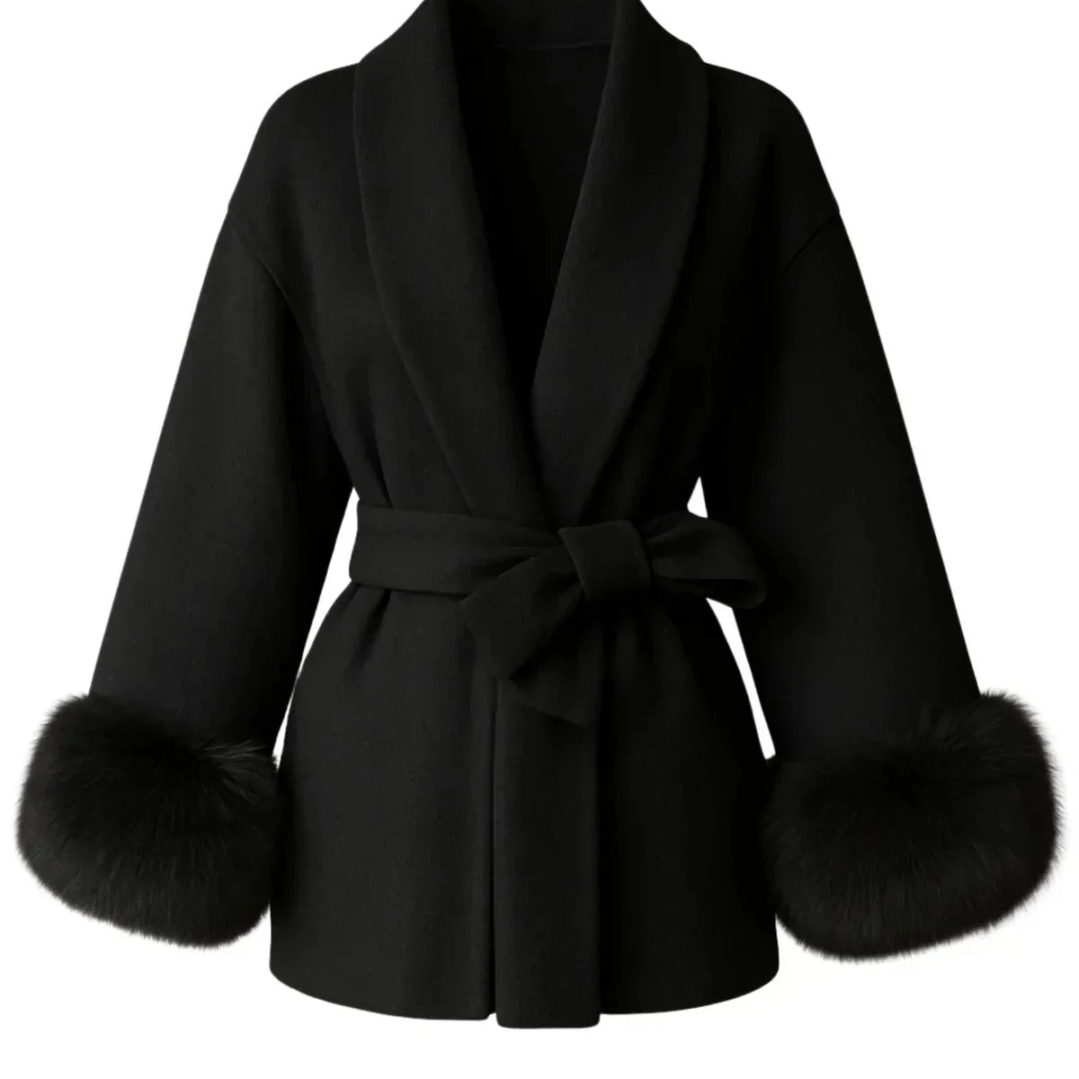 Arctic Grace | Elegáns gyapjúkabát