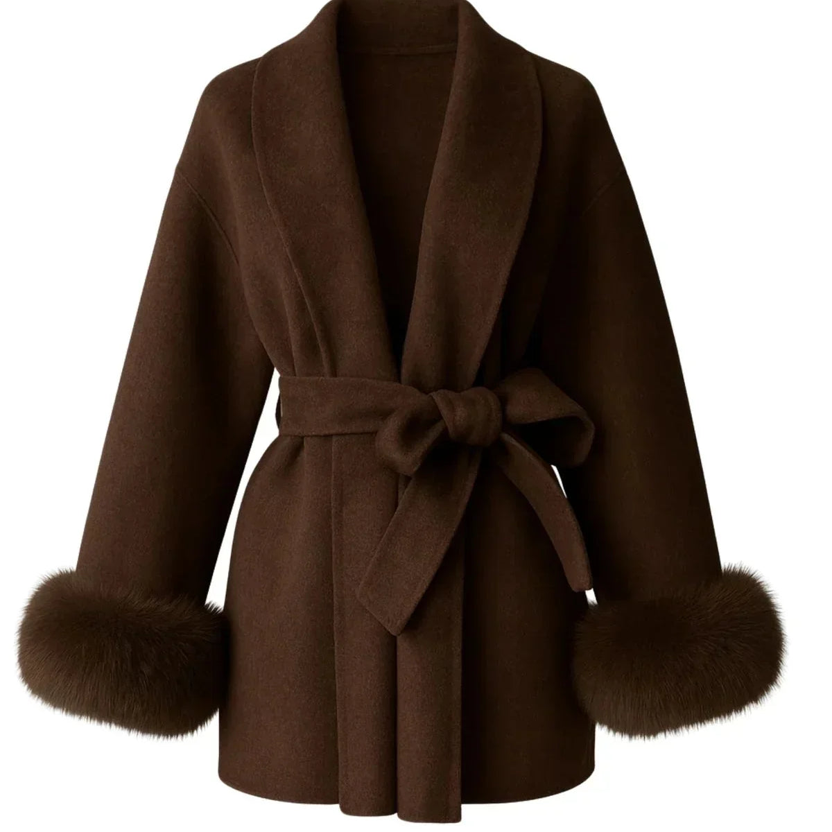 Arctic Grace | Elegáns gyapjúkabát