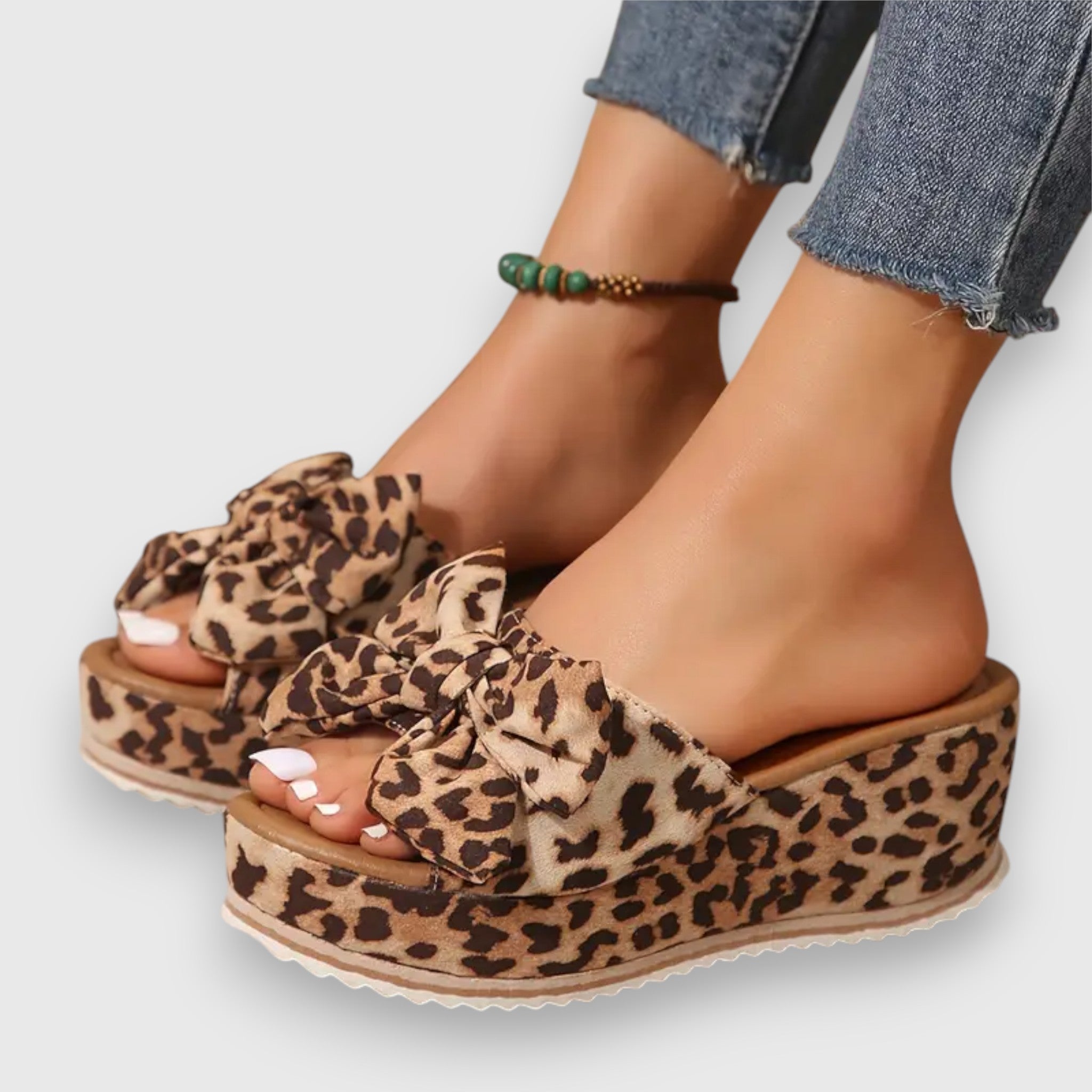 Mila | Kényelmes slip-on szandál masnival