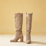 Alena | Magas csizma rugalmas anyaggal