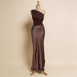 Lilla | Elegáns aszimmetrikus maxi ruha