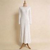 Vanessa | Vanessa hosszú kötött ruha