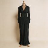 Maelin | Elegáns pliszírozott midi ruha