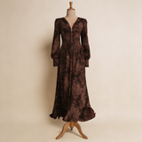 Belyana | Elegáns paisley midi ruha