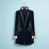 Nuria | Elegáns bársonykabát