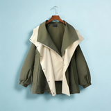 Alva | Stílusos vízlepergető kabát övvel