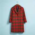 Clara | Klasszikus kockás női kabát