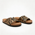 Sára | Leopárdmintás kényelmes nyári papucs