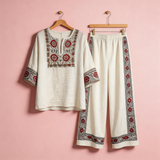 Jázmin | Hímzett boho blúz és nadrág