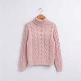 Amélia | Elegáns kötött ujj pulóver