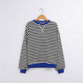 Petra | Csíkos laza hosszú ujjú blúz