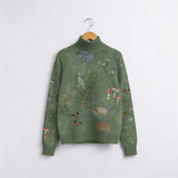 Lili | Puha kötött művészi pulóver