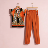 Vanda | Leopárdmintás blúz és nadrág