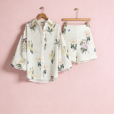 Helga | Virágmintás nőies nyári szett