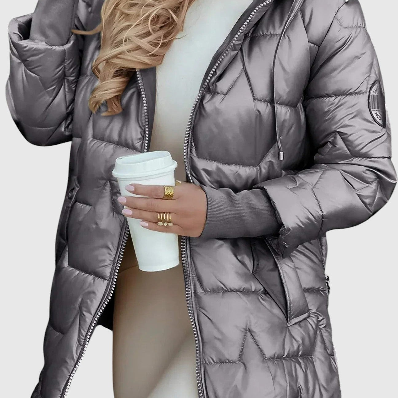 Nolven | Meleg elegáns őszi kabát