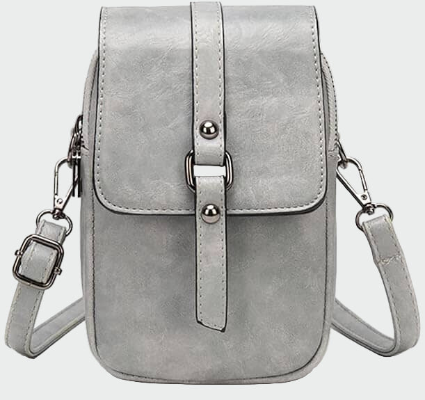 Virág | Kicsi fekete elegáns válltáska